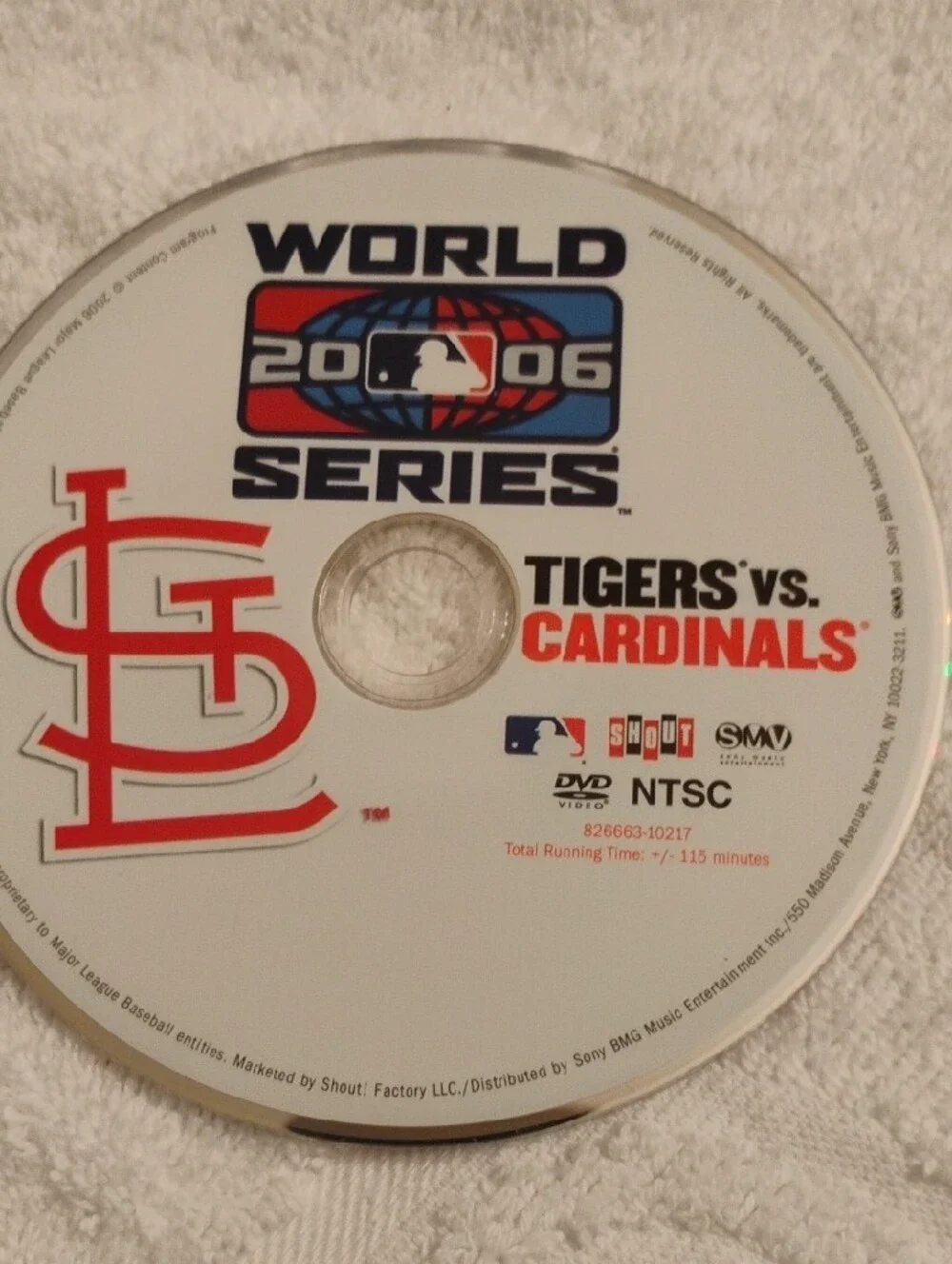 MLB World Series 2006 - Cardinals Team DVD - Red & White Vintage